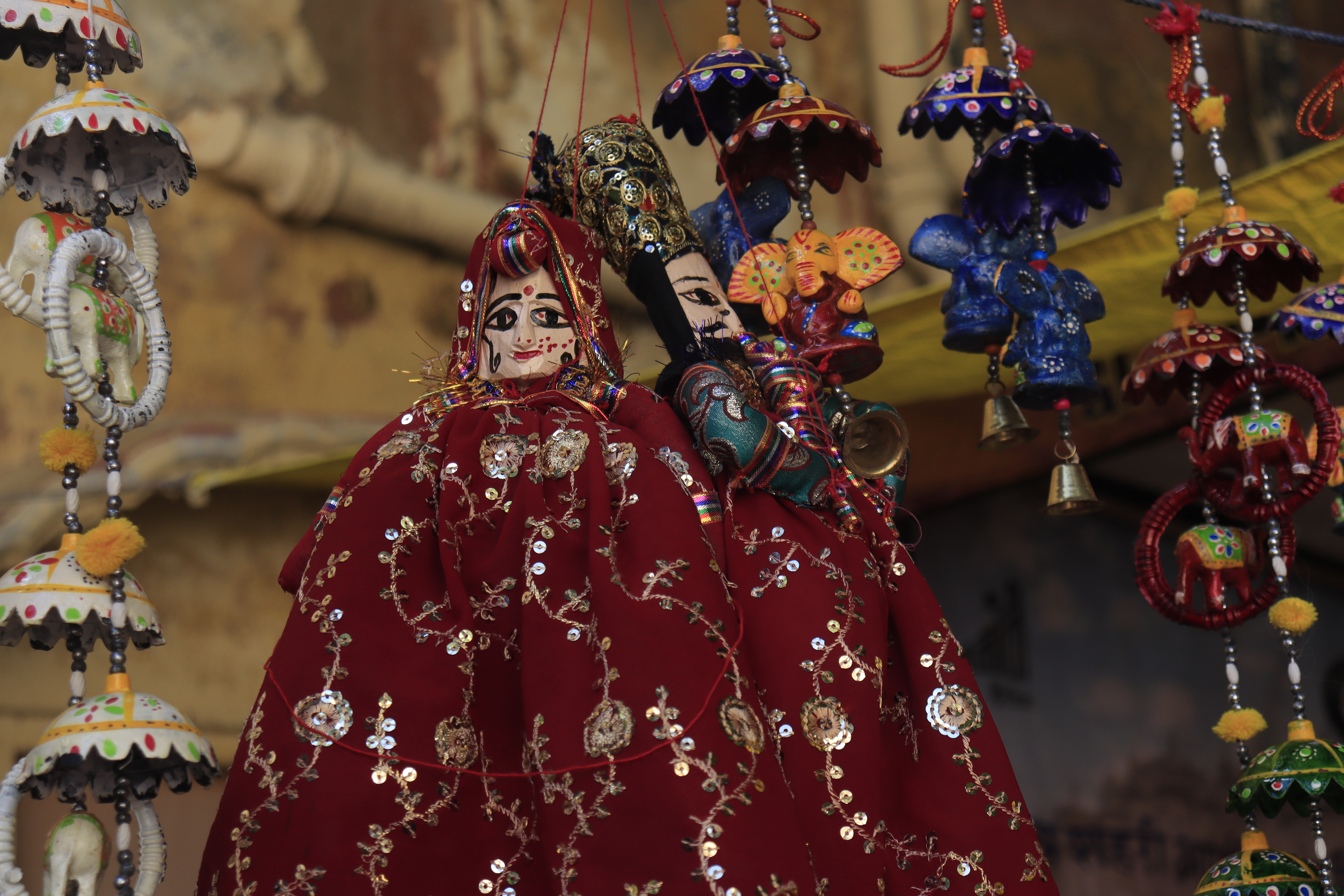 Royal Rajasthani Puppet Set